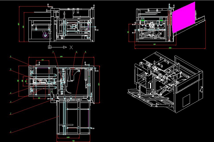 全自动开箱机图纸（2）